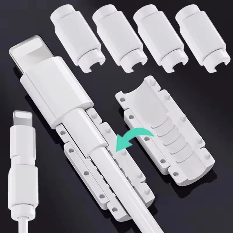 2-20PCS Anti Fracture Protection Cable Winder Cover For iPhone iPad Samsung Mi Tablet Charging Data Cord Protective Sleeve