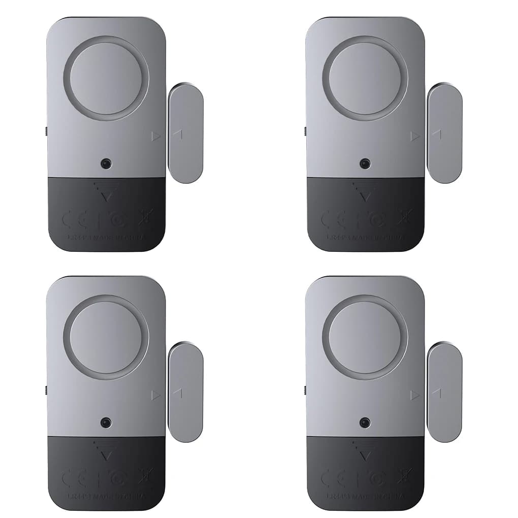 Allarme per Porte e Finestre 120dB, Antifurto Domestico Flessibile e Leggero