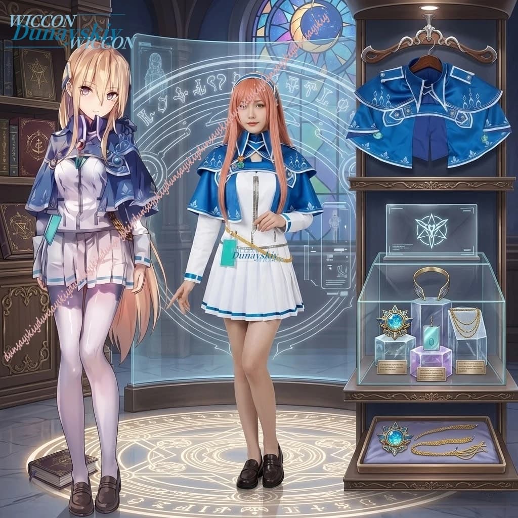 Anime Game Female Full Set Halloween Party Performance Wear Wig Heaven Burns Red Shirakawa Yuina Cosplay Costume Collection cute