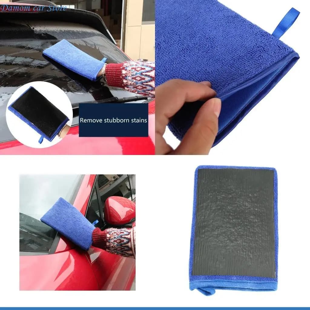 L'asciugamano per dettagli auto A2uc Clay Mitt rimuove rapidamente i detriti dalle ruote vetro vernice