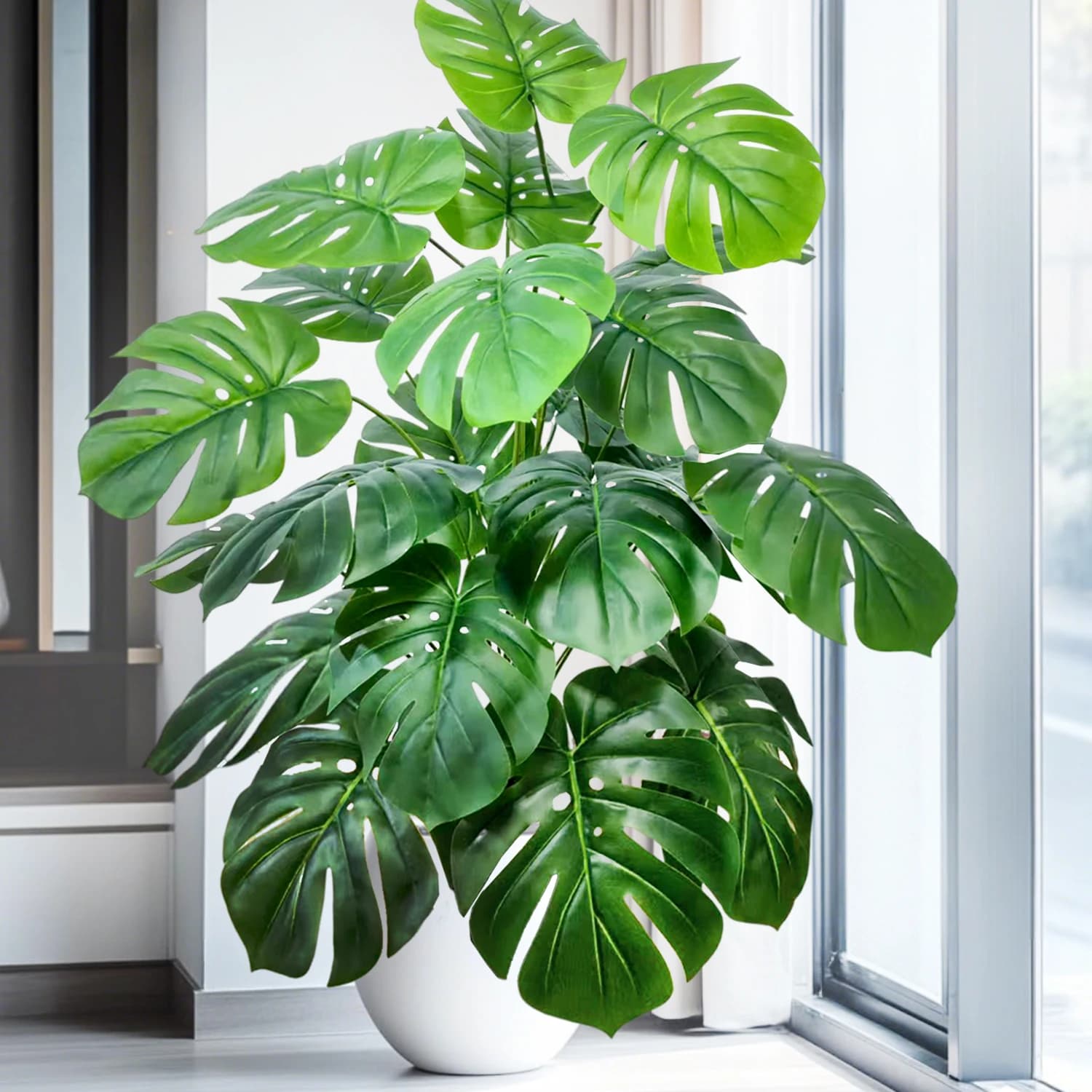 60-120cm Uniculmis is a durable, sturdy, and stable artificial plant suitable for outdoor garden and courtyard decoration H1620