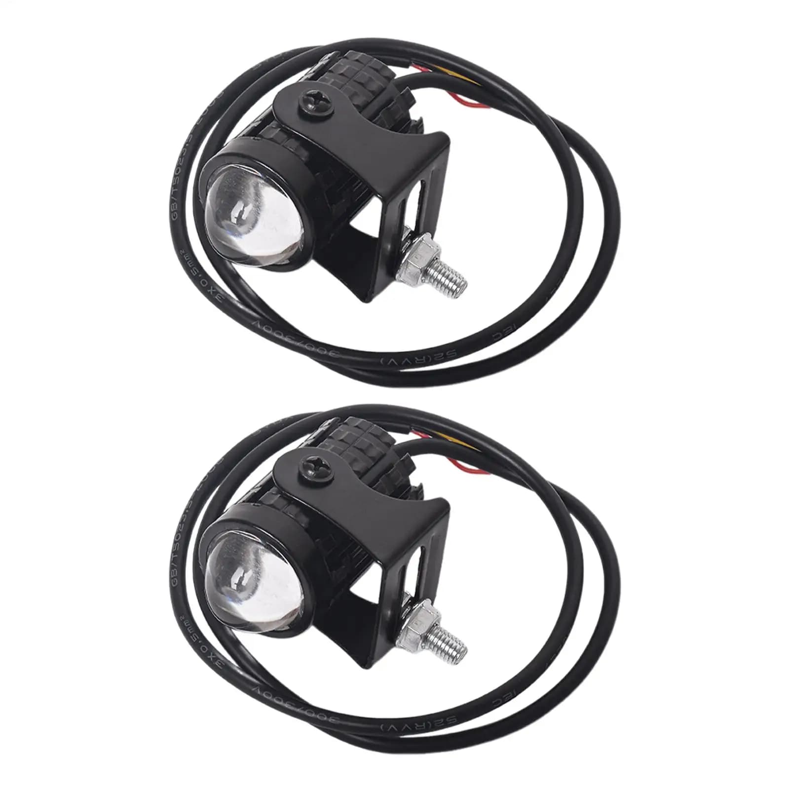 Faro per moto impermeabile, lampada a LED per moto, luce lunga per ciclisti, guida notturna, ATV, strade buie, pendolarismo notturno