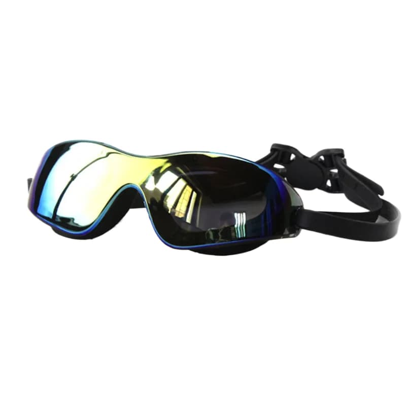 Electroplated Dive Glasses, Adjustable Swimming Glasses for Swimming Pool and Water Sports for Women, Men, Boys and Children