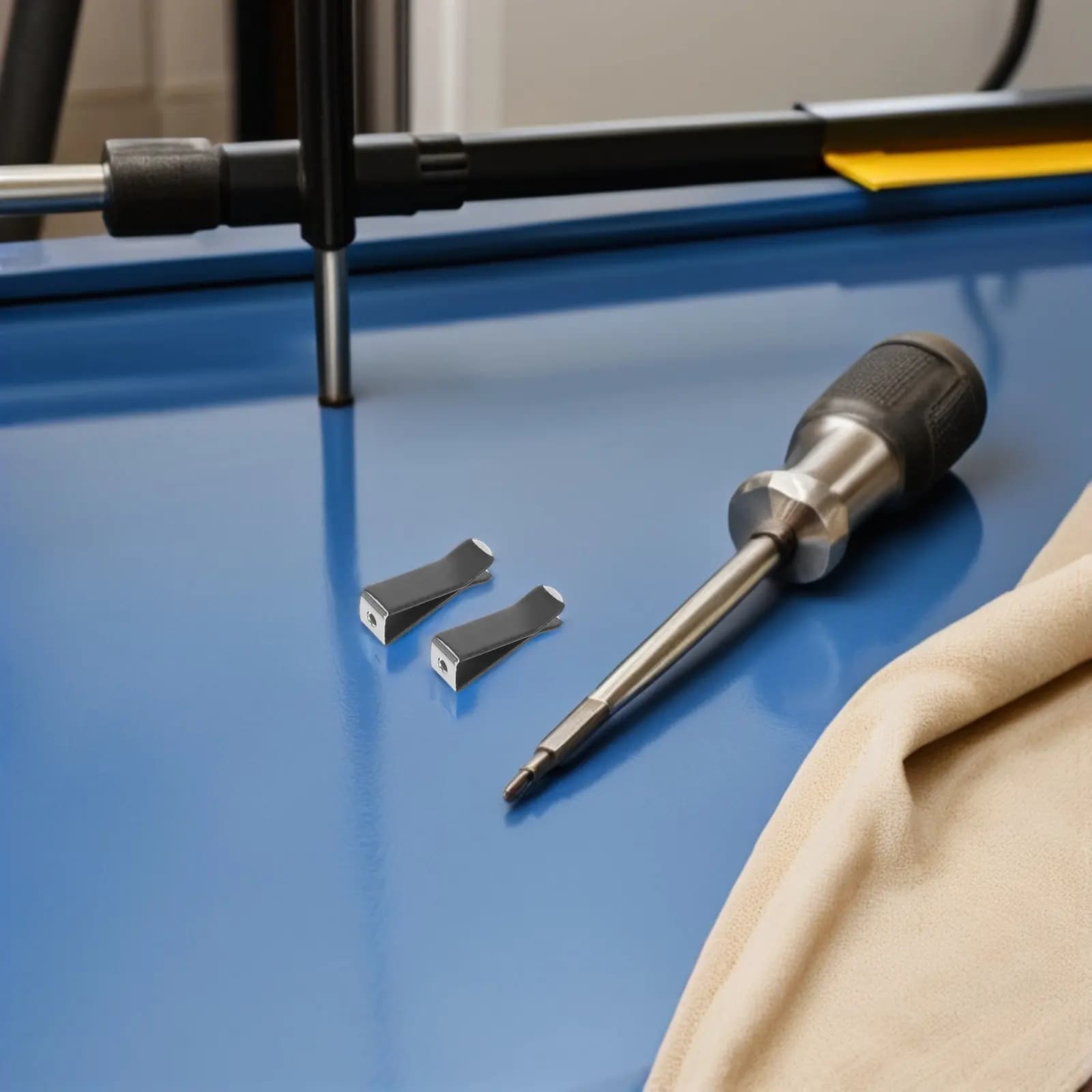 100 Pezzi Clip per Bocchette d'Aria Auto in Lega Metallica, Diffusore di Aromi, Deodorante per Auto, per Aria Condizionata