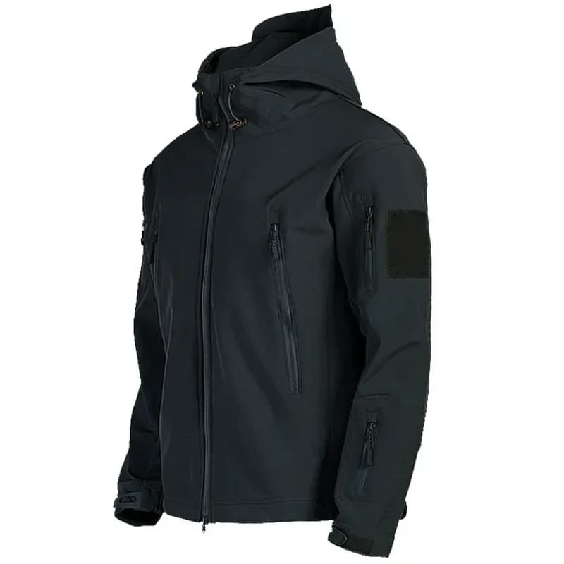 Moto Shark Skin Soft Shell Giubbotti Uomo Giacca tattica antivento impermeabile da uomo Giacche da combattimento Cappotti bomber con cappuccio da uomo