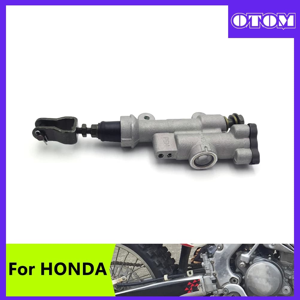 OTOM Moto 07-15 Cilindro Maestro del Freno Posteriore Maniglia Leva Per HONDA CR125 CR250 CRF250R CRF250X CRF450R Bici Fuoristrada