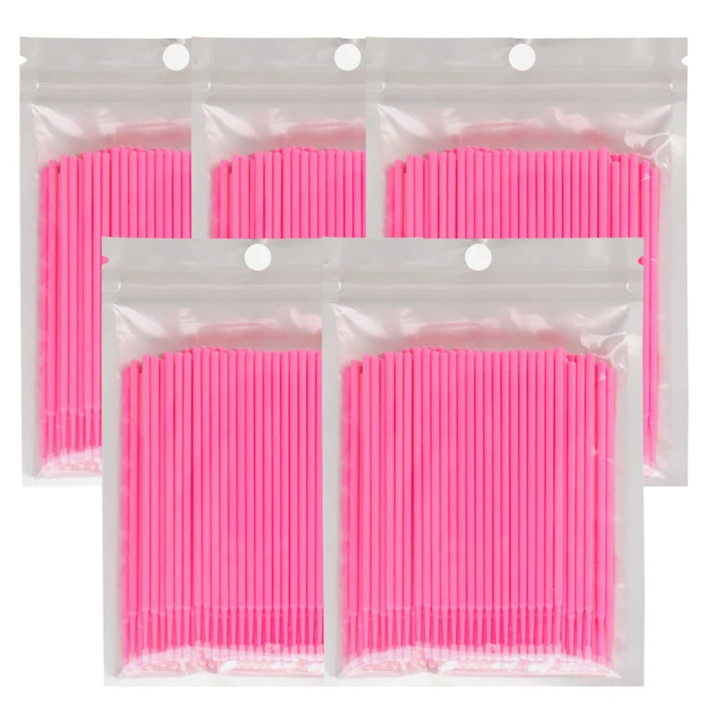 200 pcs MicroBrush Eyelashes Mascara Sticks Cotton Sweater Remove Tool For Eyelash Extensions In Summer Brush Makeup Tools