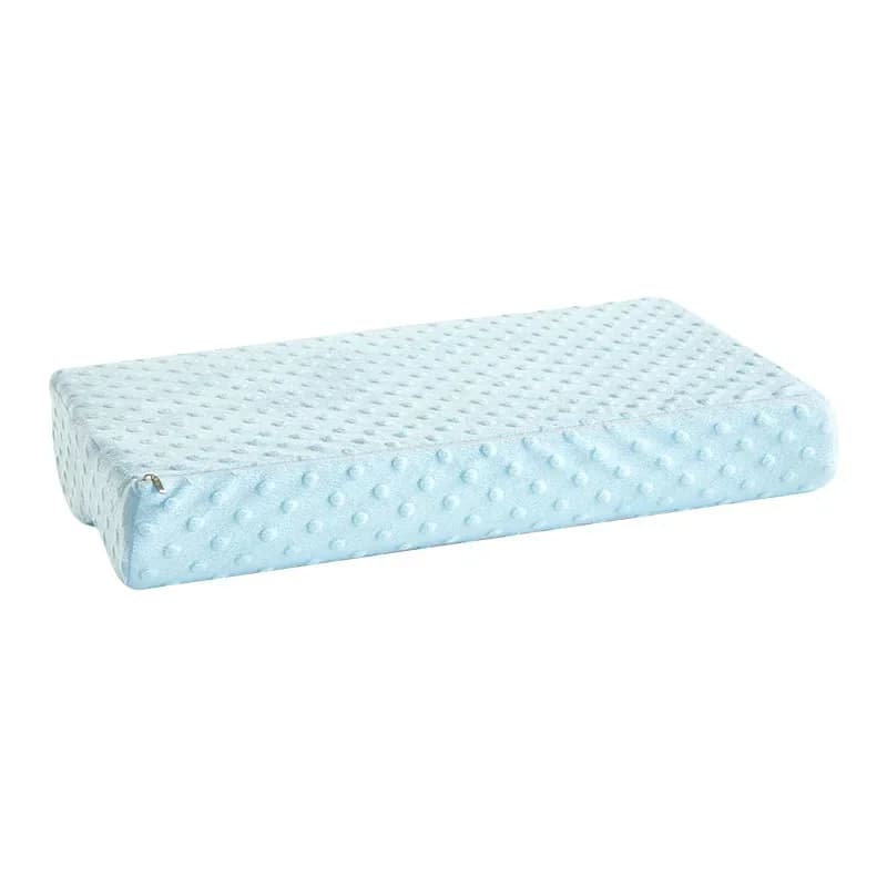 Massaggiatore con cuscino morbido per assistenza sanitaria cervicale Memory Foam Ortopedico in lattice per collo in fibra di rimbalzo lento