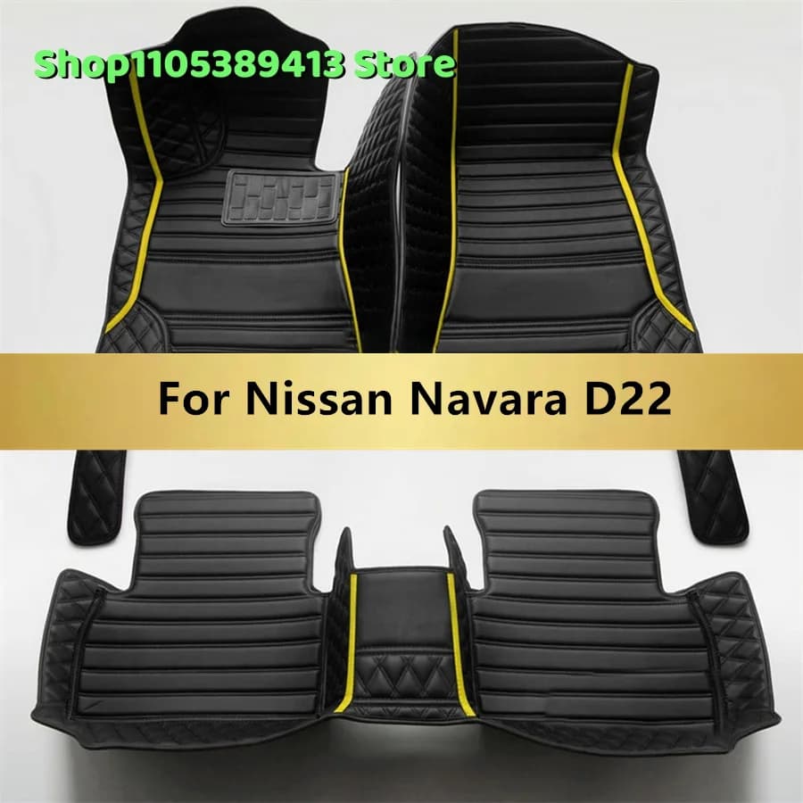 Custom Car Floor Mats For Nissan Navara D22 2013 2012 2011 2010 2009 2008 2007 2006 2005 Car Mat Accessories Mats Carpets Auto