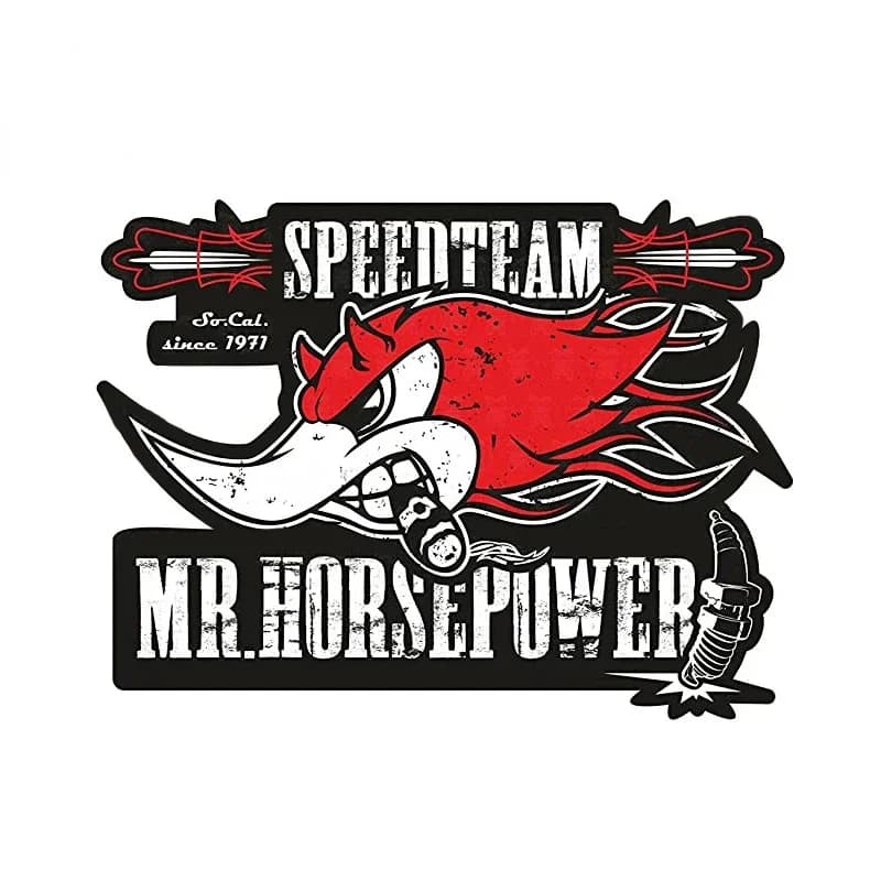 Nuovo design vintage vintage da corsa misti adesivi per auto vecchia scuola adesivi per auto motocross decorazione casco per laptop, 13 cm
