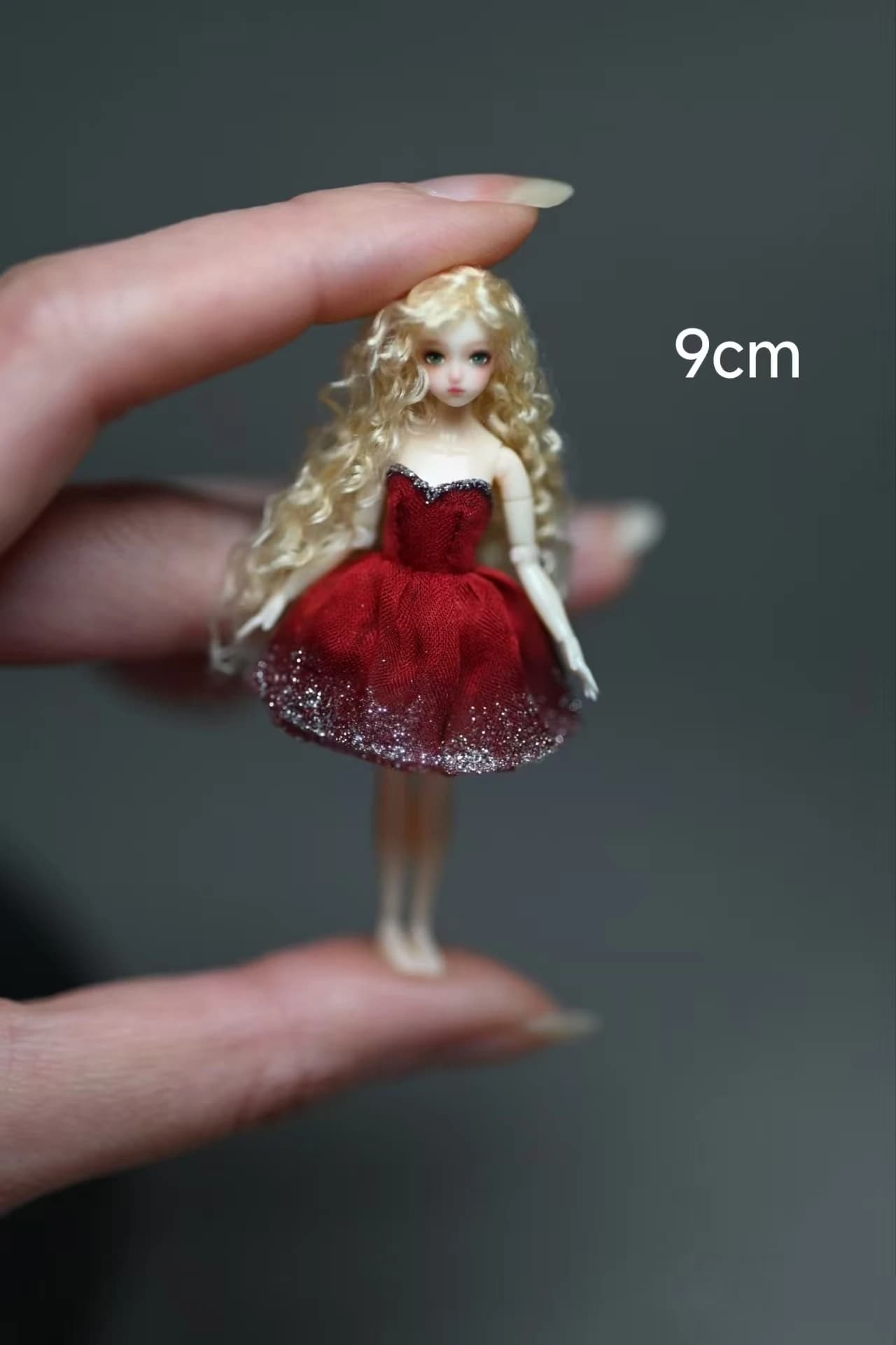Mini bambola BJD fai-da-te per bambine, giocattolo con bambola snodabile Kawaii. Bambole a forma umana alla moda e da collezione