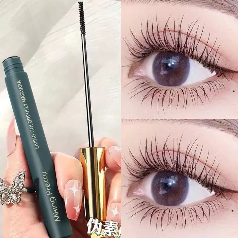 Nuovo colore impertinente mascara ultrafine resistente al sudore snello arricciato piccolo tubo sottile promozione impermeabile