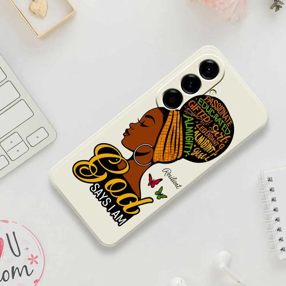 Personalized African-style Case For Samsung A56 A55 A54 A53 A52 4G 5G A36 A26 A16 A06 A35 A25 A15 A34 A24 A14 A33 A32 A23 Cover