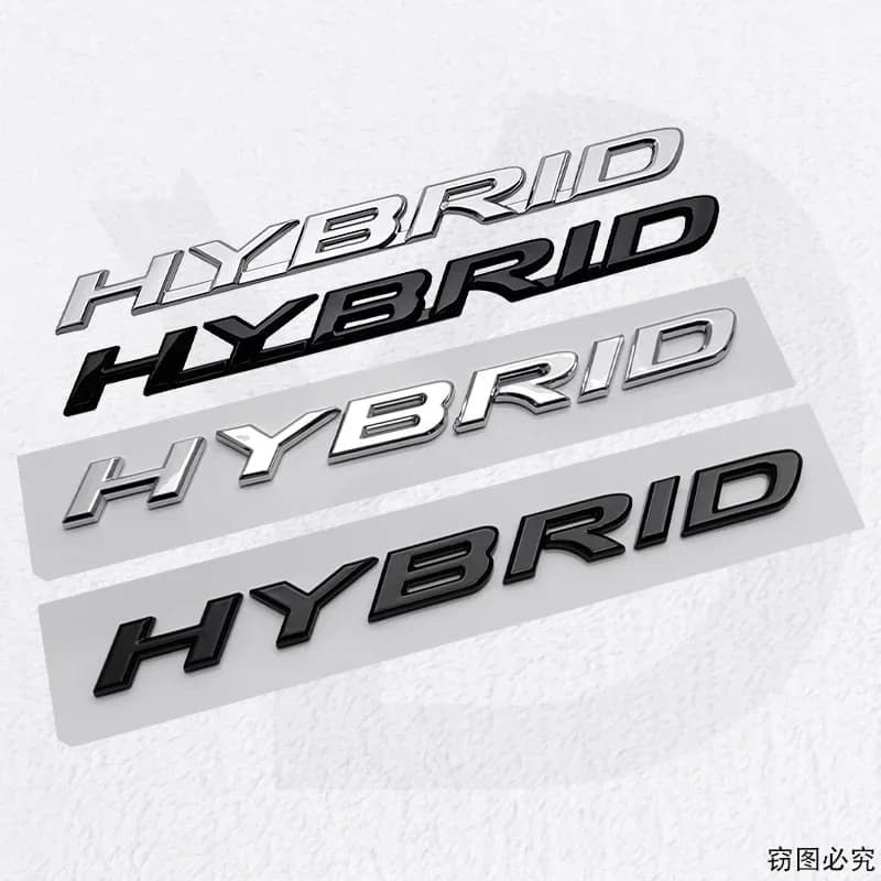ABS Adesivi Per Auto Bagagliaio di Un'auto Badge Decal per Lexus HYBRID Emblem RX350 IS300 ES250 ES200 ES330 ES350 IS250 GS300 CT200H