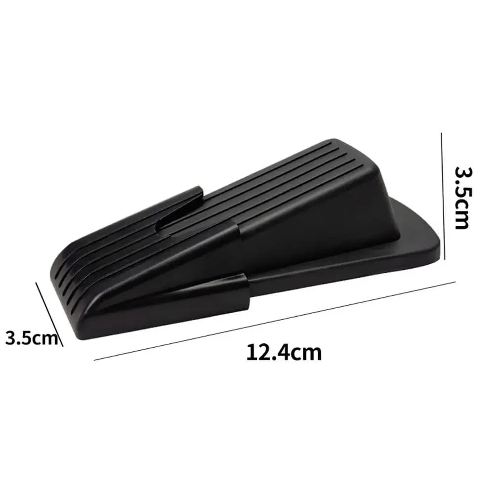 1Pcs Safety Silicone Door Stop Wedge Doorstops Stopper Home Office Rear Retainer Anti Collision Block