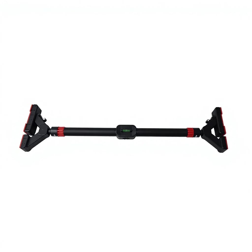 Home Fitness Digital Steel Adjustable Portable Horizontal Pull-up Bars Indoor Door Frame Bar Exercise Equipment Workout