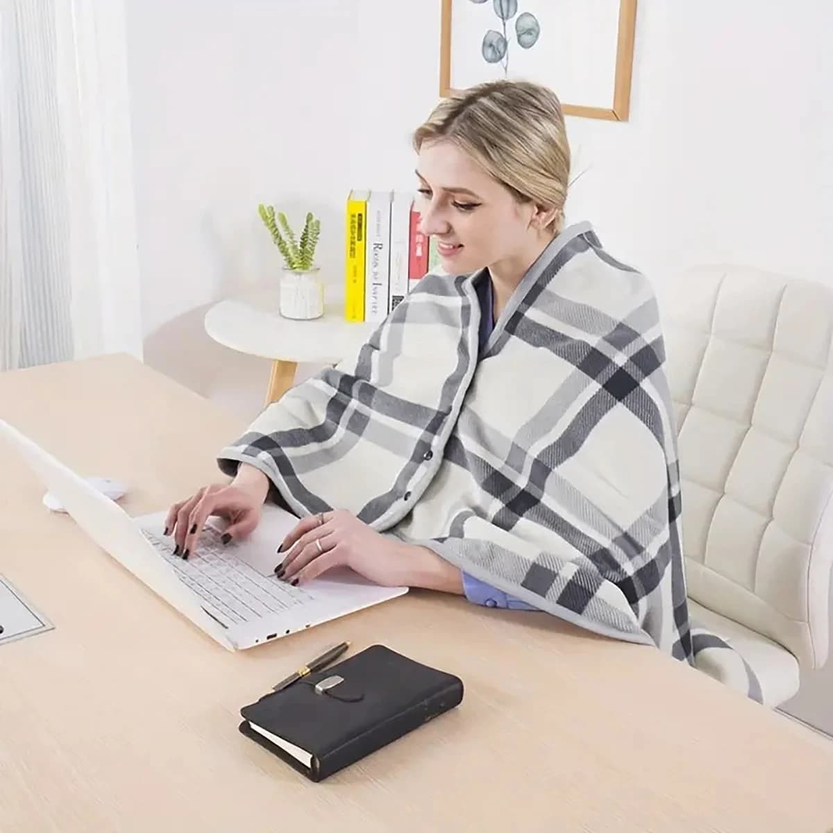Ultimo Prodotto di Tendenza: Coperta Indossabile Multifunzionale, Mantello Spesso per il Calore, Caldo e Confortevole per Casa, Ufficio, Campeggio e Viaggi