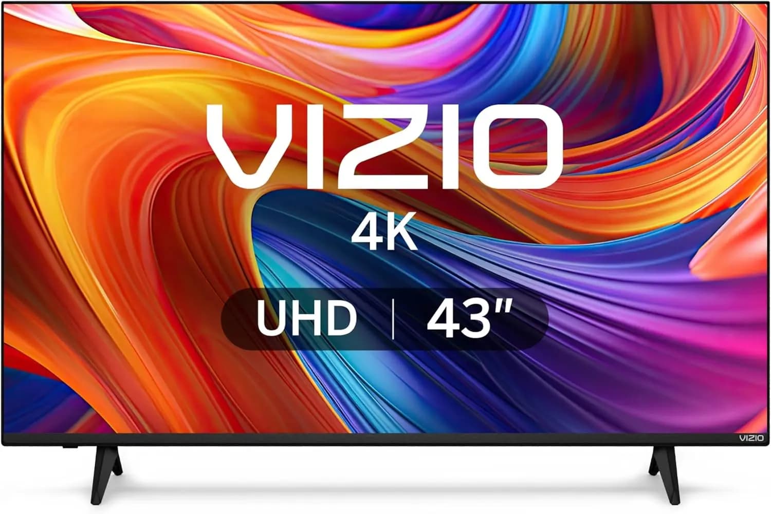 Smart TV LED 4K UHD da 43 Pollici con Dolby Vision HDR, Compatibile con Alexa, Chromecast Integrato, Supporto per Cuffie Bluetooth (Ricondizionato)