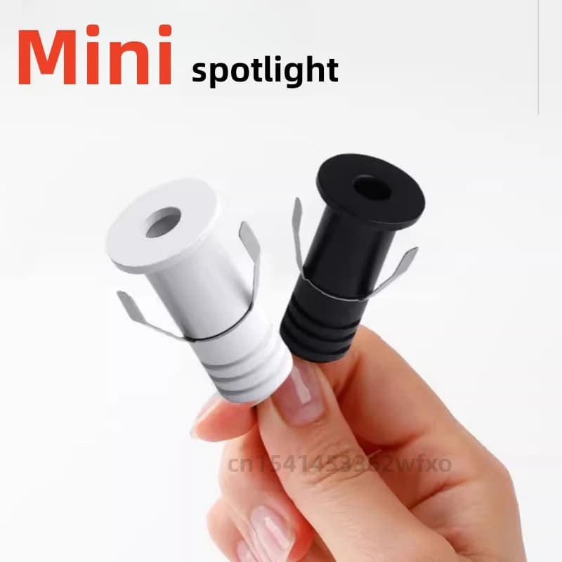 Dimmerabile mini 3W plafoniera incorporata LED downlight COB spotlight AC110-220V soggiorno camera da letto armadio illuminazione interna