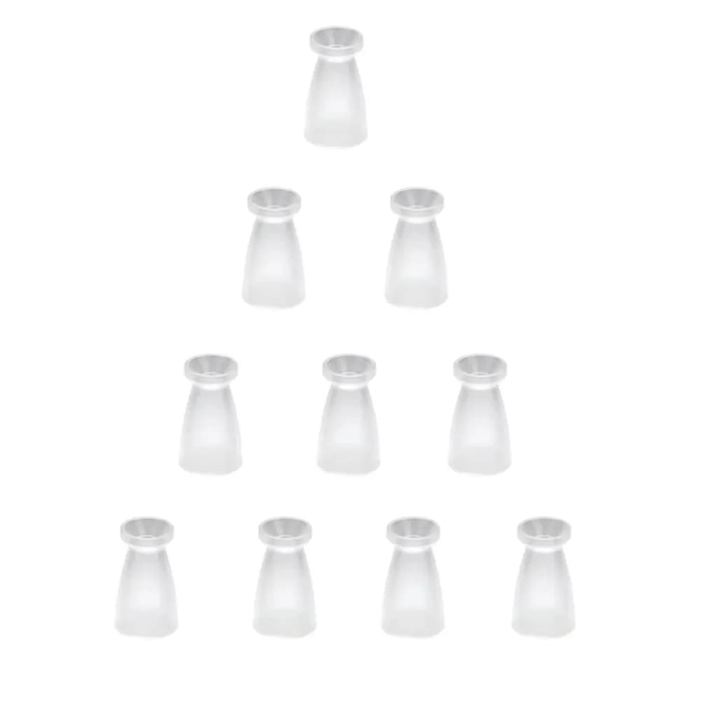 10Pcs No Wax Diamond Painting Pen Tips Comfort Grip DIY Electrostatic Pen Tips Silicone Tips No Power Required