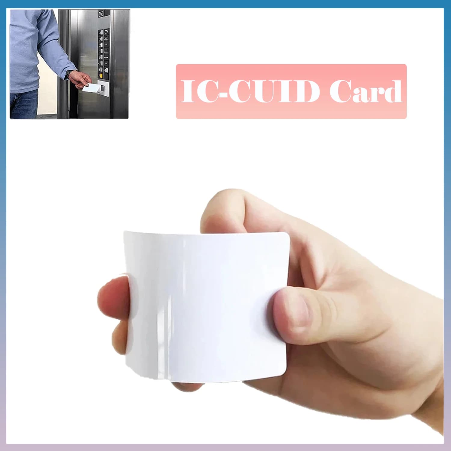 5/10/20PCS RFID UID Smart Chip Riscrivibile Clone Badge ISO14443 13.56Mhz Copia Portachiavi NFC Card Tag di Controllo Accessi Sostituire 1K S50