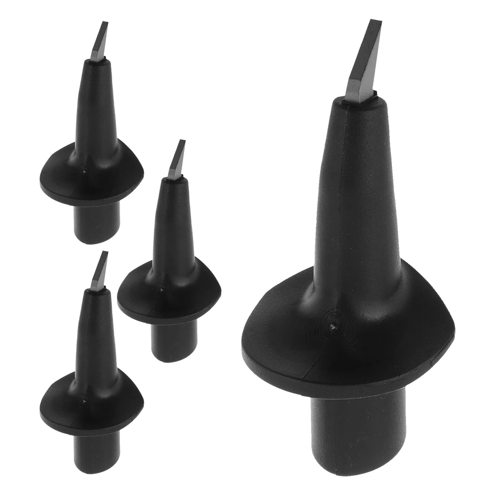 4Pcs Tungsten Steel Trekking Pole Tips High Wear Resistance Hiking Stick Replacement Outdoor Climbing Snow Mud Accessories