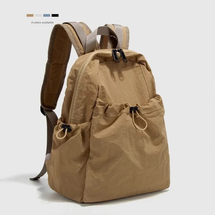 Lightweight Casual Travel Waterproof Backpack New Korean Style High School Student Large Capacity Travel Bookbag Vacation Wind