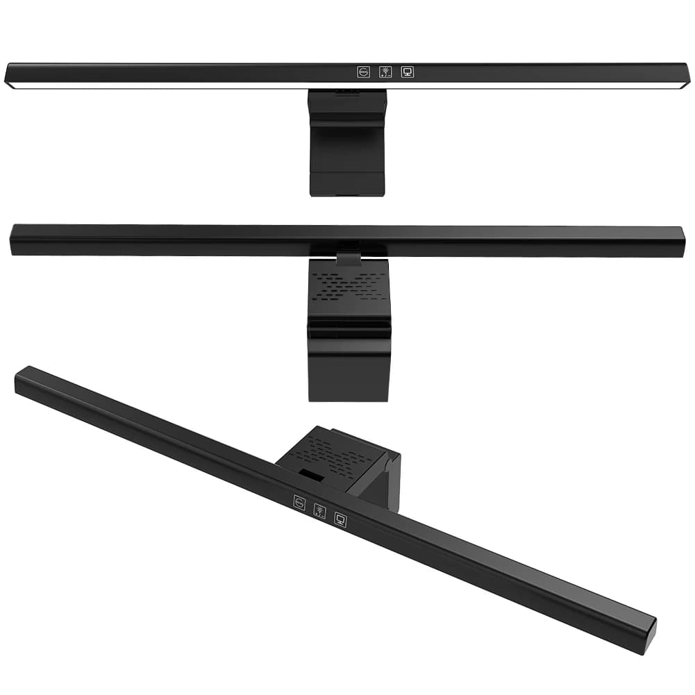 Barra Luminosa LED per Monitor Dimmerabile, Lampada per Schermo Alimentata via USB per Scrivania/Ufficio/Casa/Gaming