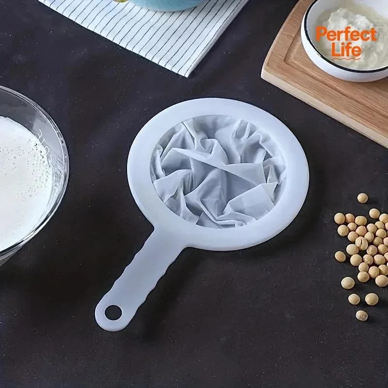100Mesh Palmare Ad Alta Densità Maglia Soia Latte Vino Filtro Sacchetto Sacchetto di Noci Tè Caffè Olio Yogurt Riutilizzabile Filtro Netto.