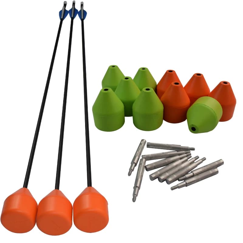 6 Pezzi Punte di Freccia in Schiuma PU per Giochi CS Indoor e Outdoor, Accessorio Essenziale per Tiro con l'Arco