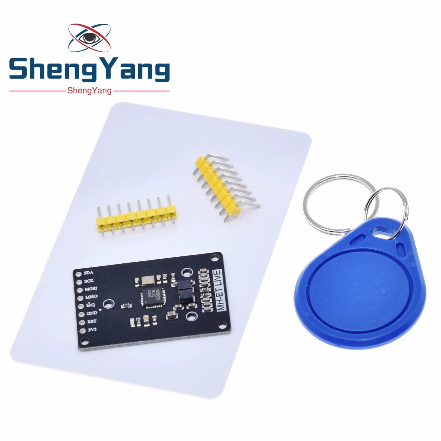 TZT 1/2/5PCS RFID module RC522 mini Kit S50 13,56 Mhz 6cm With Tag SPI Write and read arduino