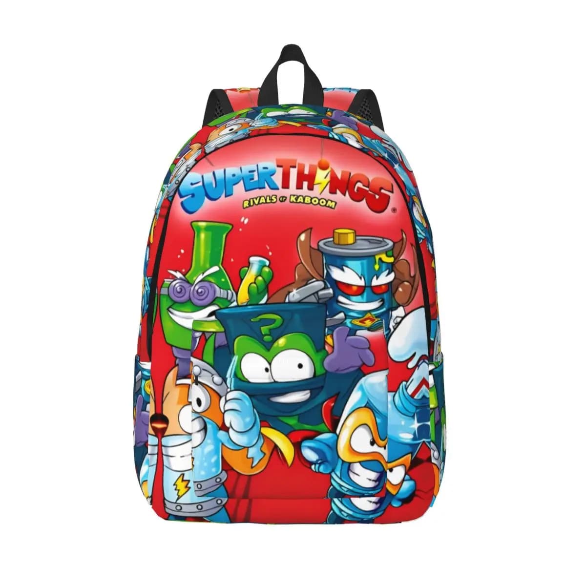 Zaino Cartoon SuperThings per uomo donna moda scuola superiore lavoro zainetto Super Zings borsa a tracolla per laptop asilo all'aperto