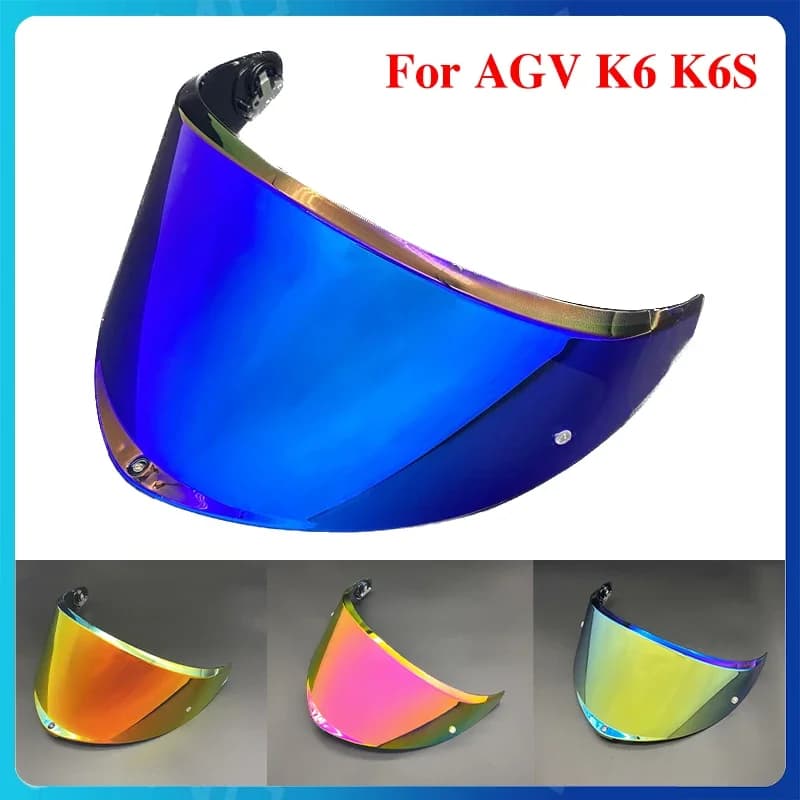 Lente per casco moto per AGV K6 K6S Visiera per casco Parabrezza Scudo Occhiali Visiera Accessori per casco