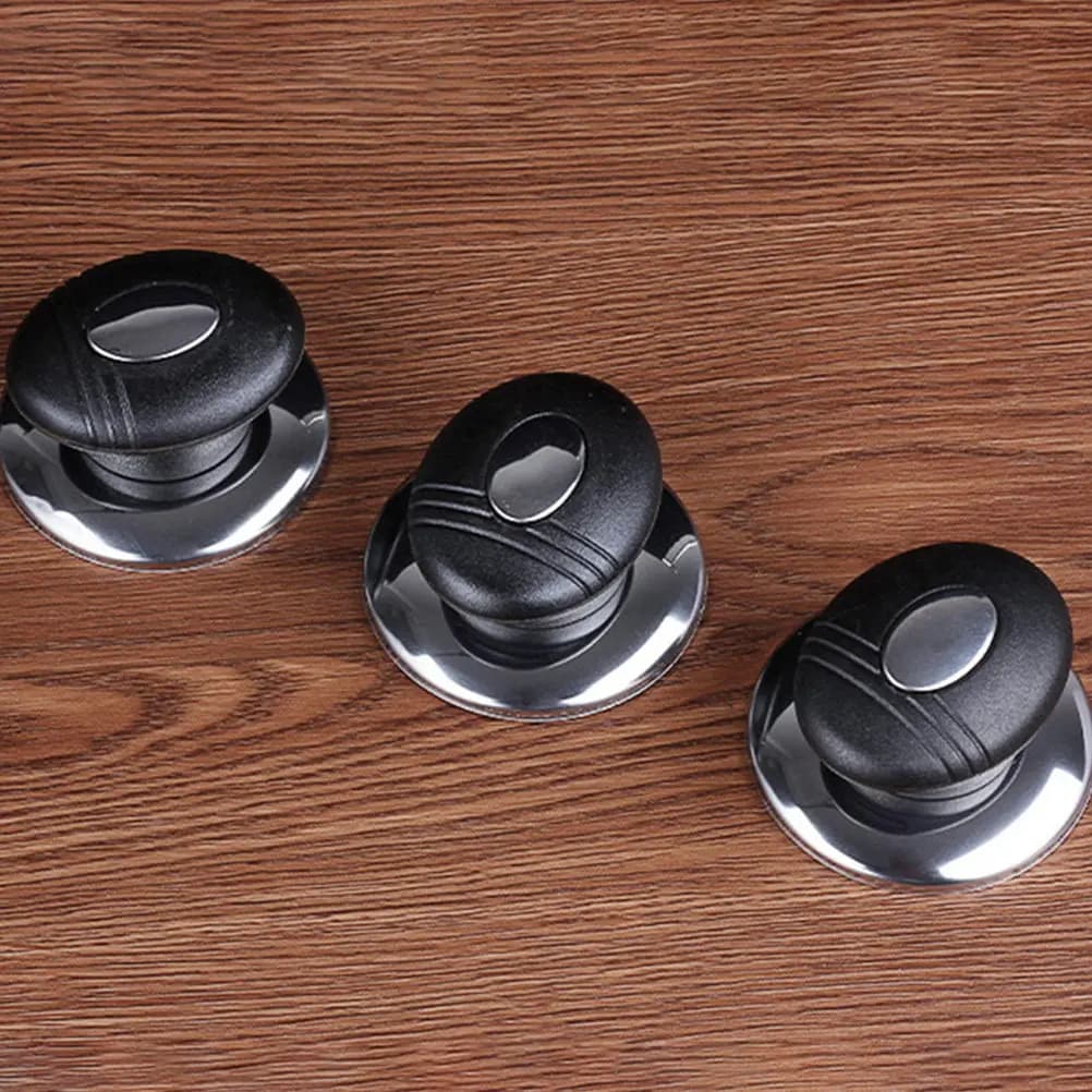6Pcs Universal Pot Lid Knobs Heat Resistant Nonslip Rust Proof Kitchen Utensils for Kettles Frying Pans Boiling Pots Anti Scald