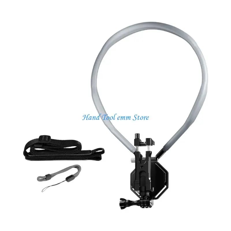 Supporto magnetico per petto H37F per fotocamere ACTION 5/4/3 Tracolla regolabile a sgancio rapido Durata multiangolo e funzione