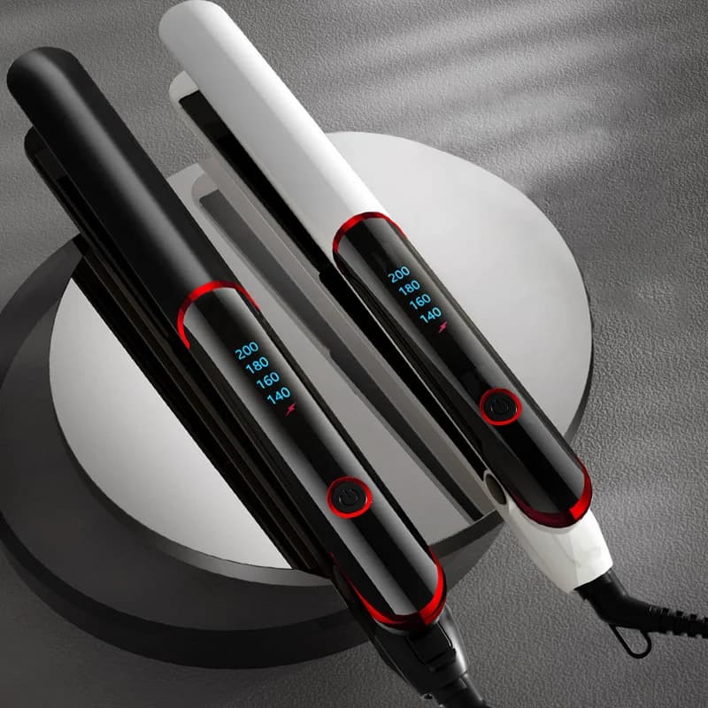 26 mm negative ion hair plate Straightening iron curling iron Pro Non-scotting ceramic enamel Quick heating Styling Iron