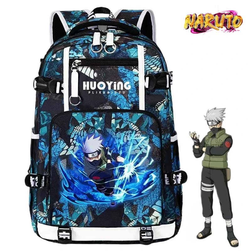 NARUTO Anime Cartoon carino studente della scuola primaria borsa da scuola personalizzata ragazzi cancelleria libro di archiviazione zaino regalo all'ingrosso
