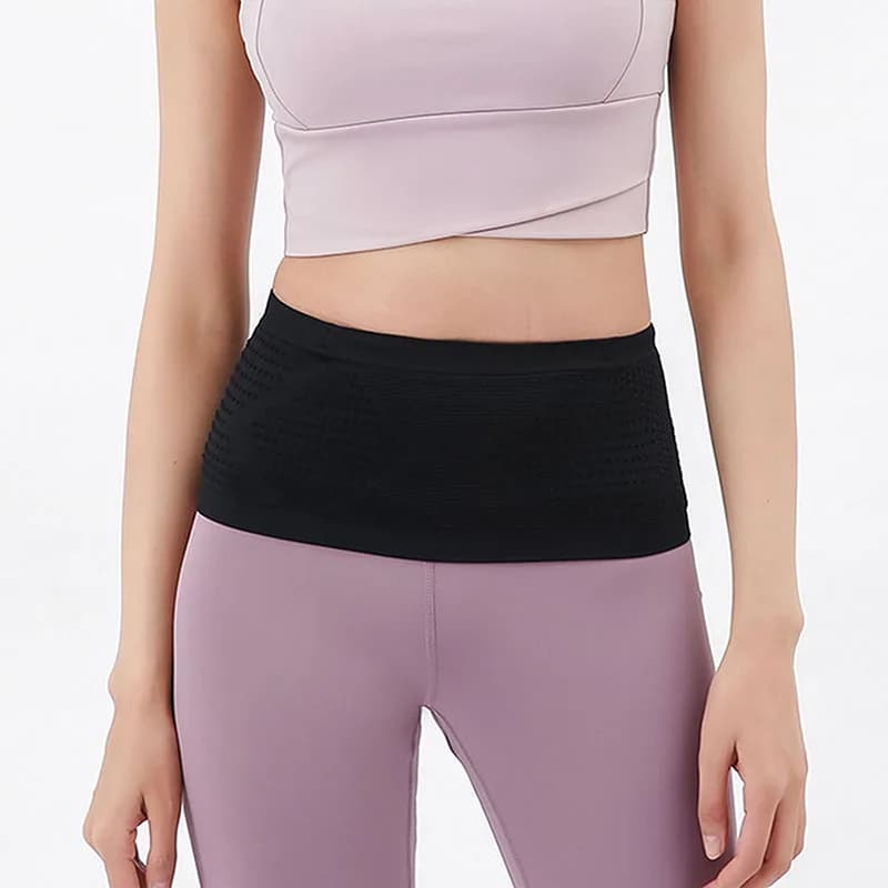 Marsupio Sportivo Invisibile Senza Cuciture Unisex per Corsa, Borsa da Vita per Telefono, Palestra, Fitness, Jogging, Ciclismo