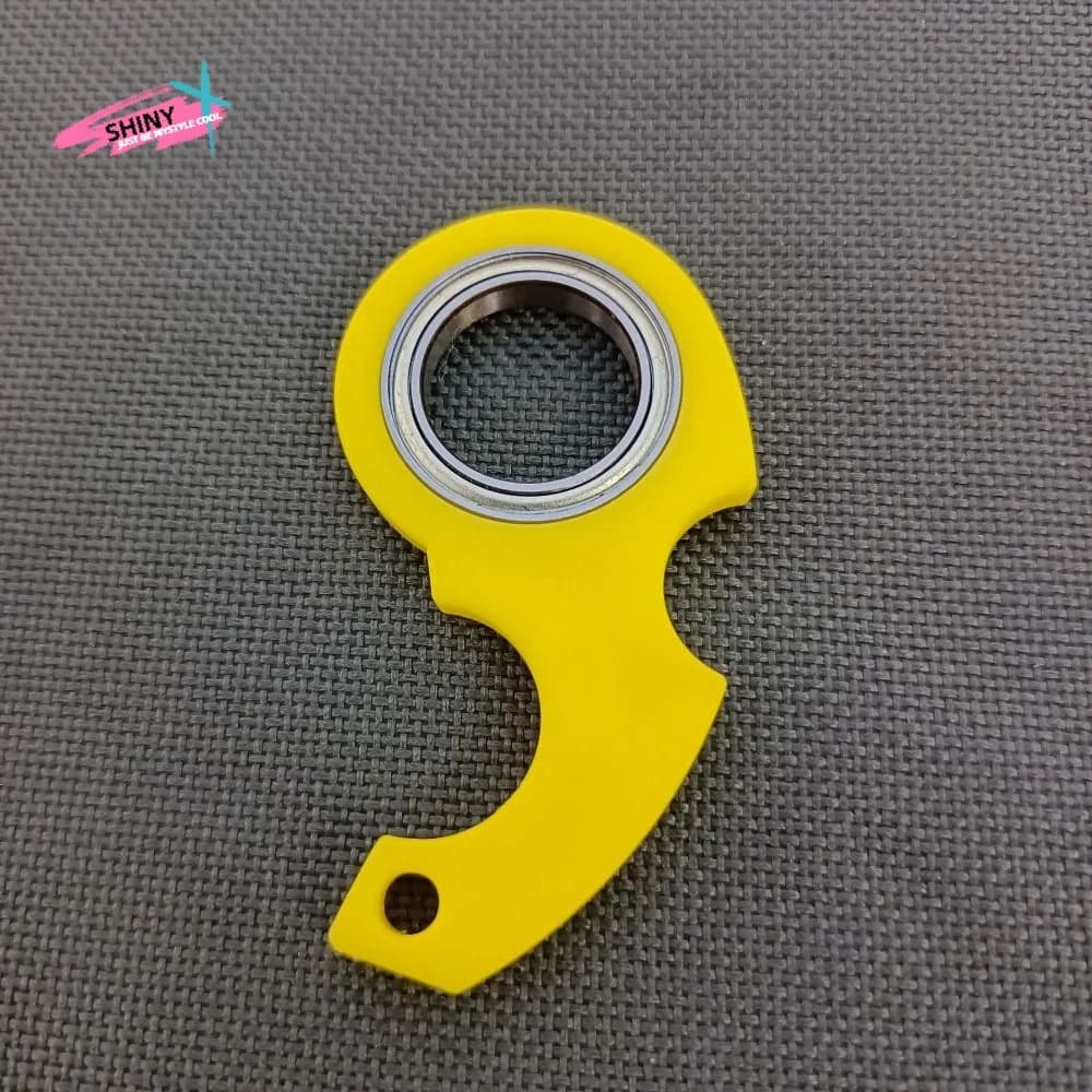 Portachiavi Antistress con Spinner Luminoso, Creativo e Trendy per Alleviare la Noia