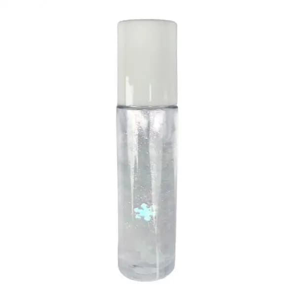Confezione all'Ingrosso di Lucidalabbra Trasparente con Burro di Cocco e Glitter, Lunga Durata, per Cosmetici Economici