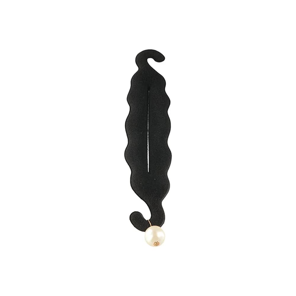 Pearl Hairstyle Twist Maker Hair Disk Donut Easy Big Ring Hair Bun Maker Fashion Foam Sponge Clip Bun Curler Braider Women