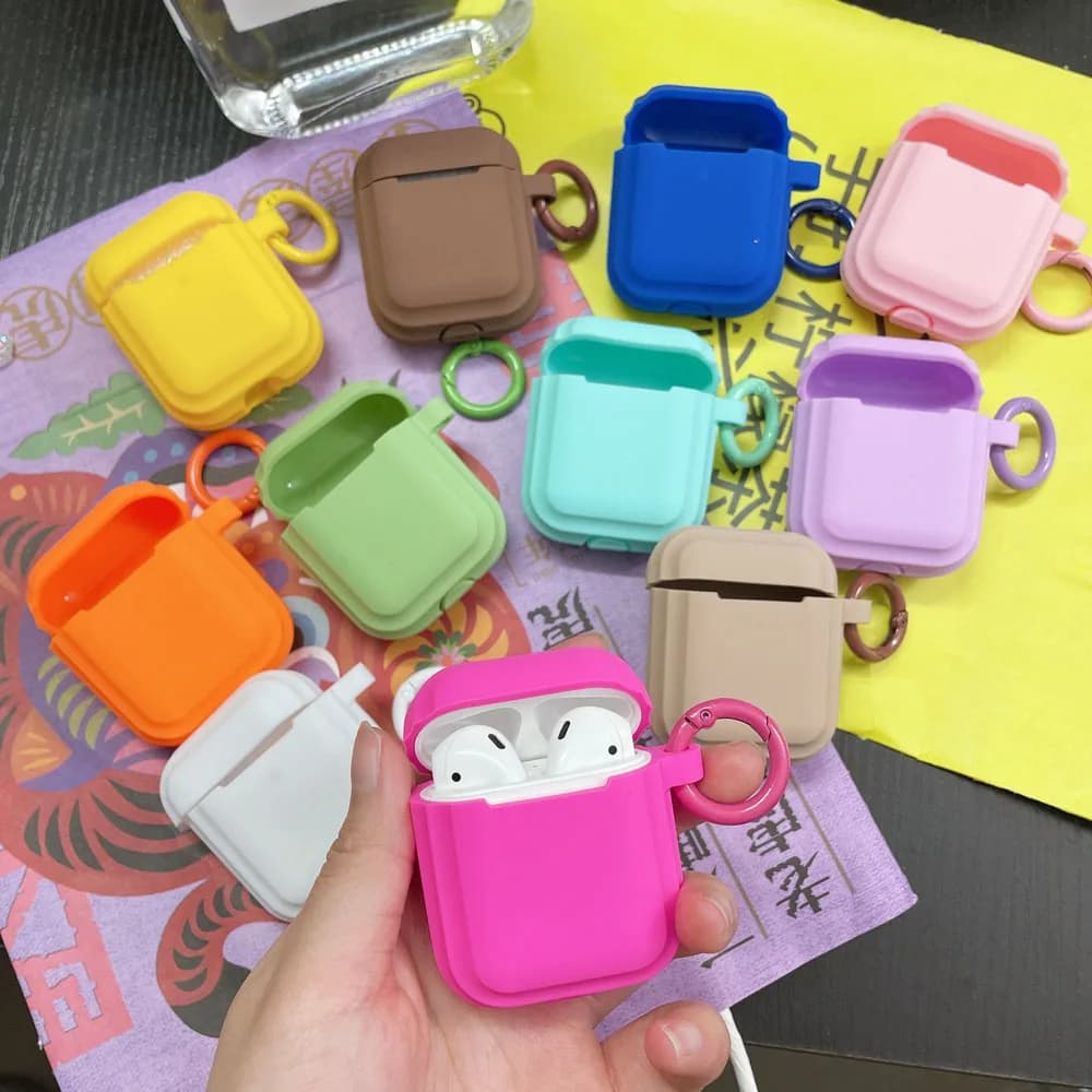 Silicone earphones for Airpods 1/2/3 Wireless earphones for Apple Airpods 4 Pro Air Pods 2 Cover