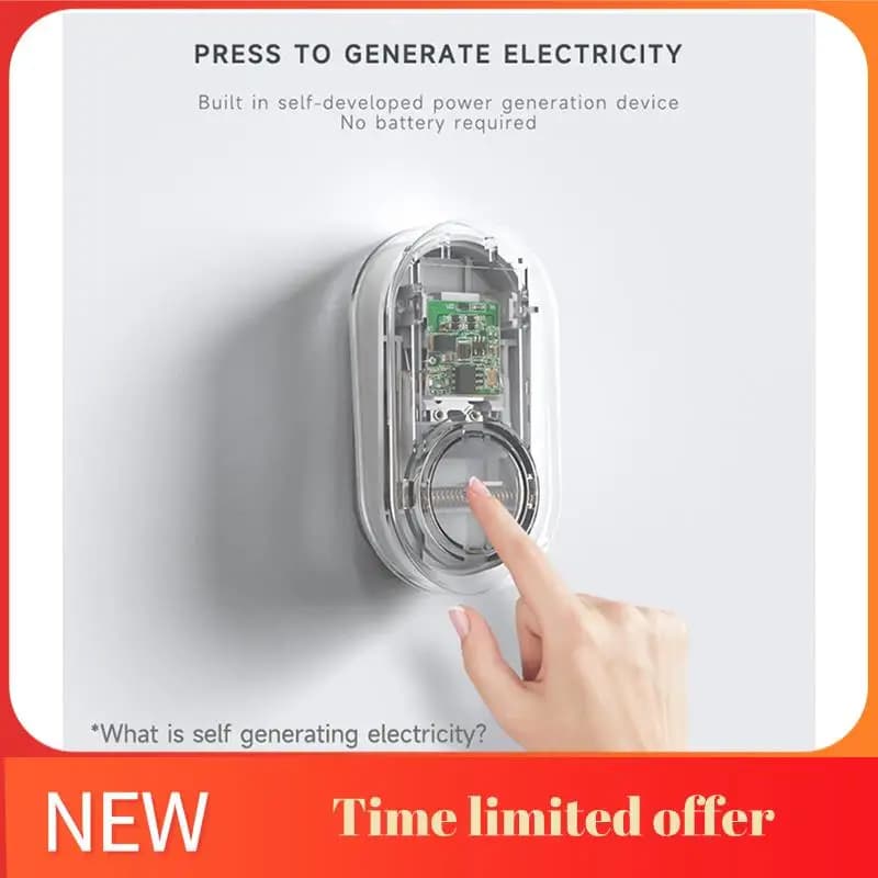 A42T-Nuovo campanello esterno senza fili campanello per casa intelligente 60 suonerie volume forte benvenuto domestico impermeabile senza cablaggio EU-PLUG