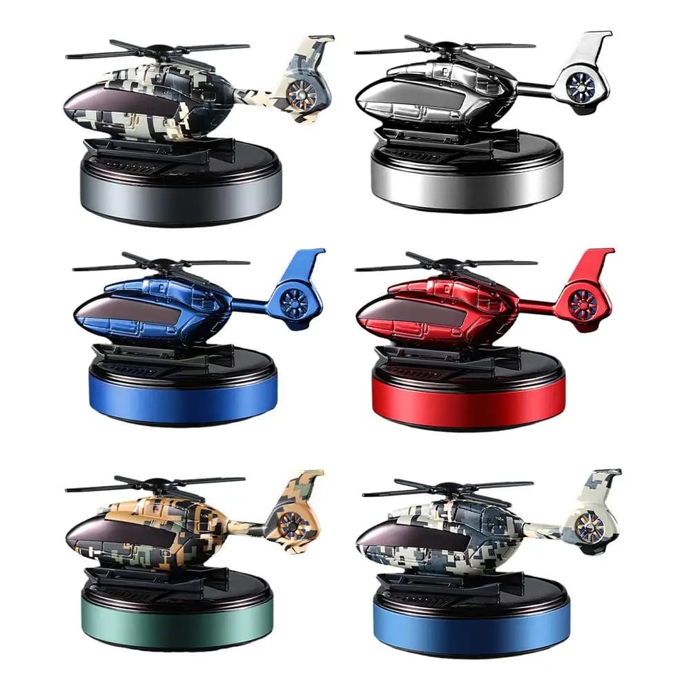 Deodorant for Auto Solar Helicopter Interior Decoration Elica Rotating Aroma Automatic Scent Diffuser Supplies Accessories