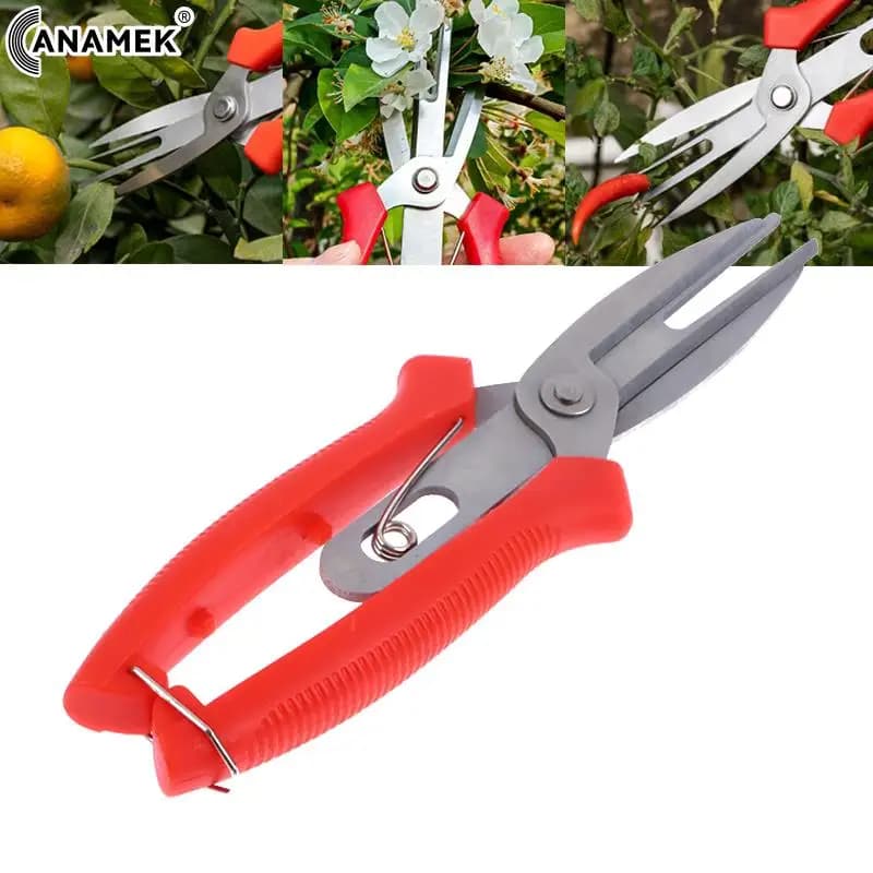 Agriculture Thinning Scissors Double-port Fruit And Flower Thinning Shears Multi-use Pruning Fruit Tree Pruning Garden Tools