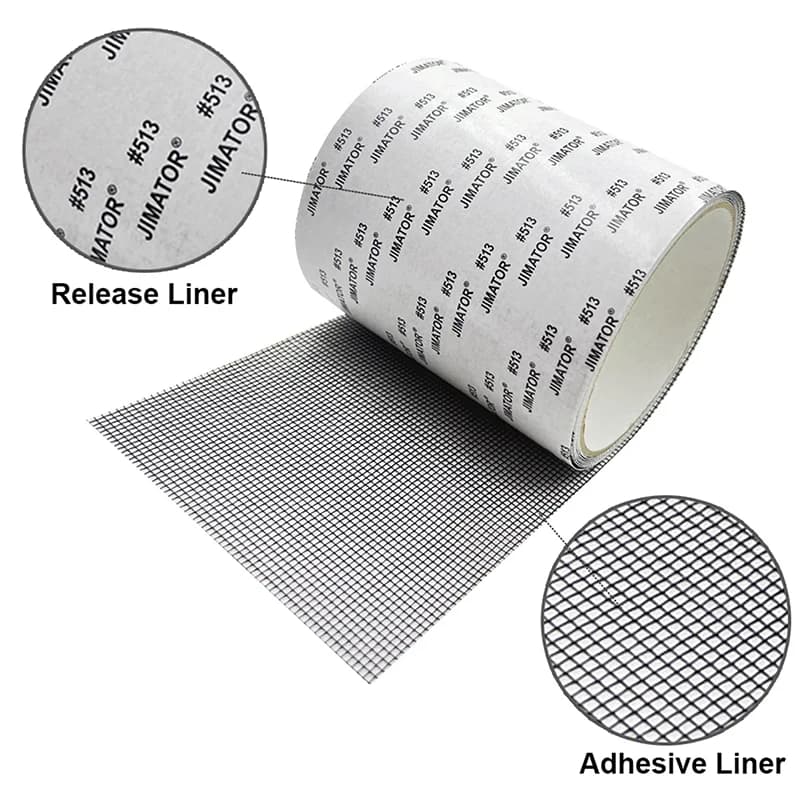5/10cm di larghezza finestra zanzariera riparazione nastro autoadesivo finestra schermo riparazione Patch Anti-insetto Fly Mesh fori rotti nastro