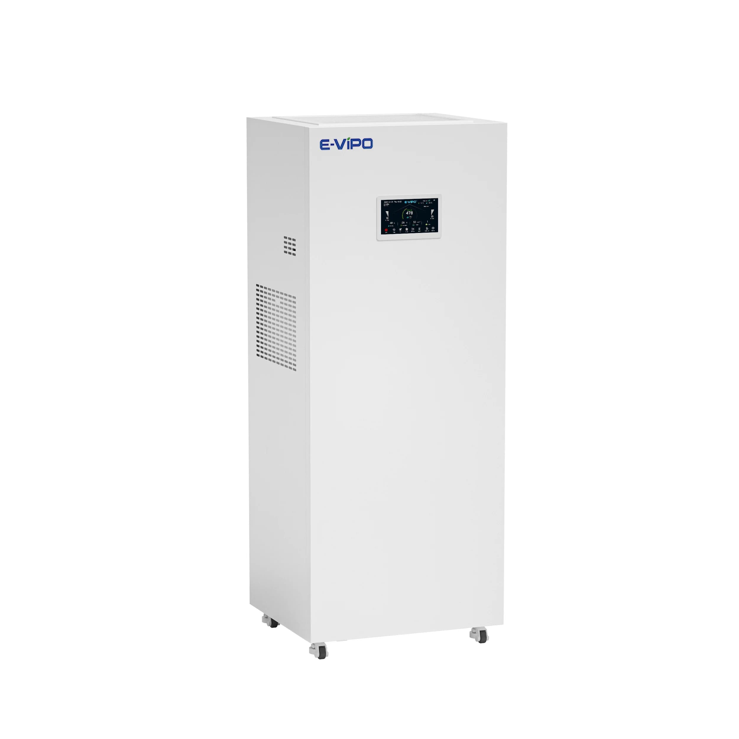 Floor Standing ERV Ventilation, HVAC Fresh Air System, Air Purifier, Energy Saving, Heat Recovery, Hospital Gym Use, 1200m3/h