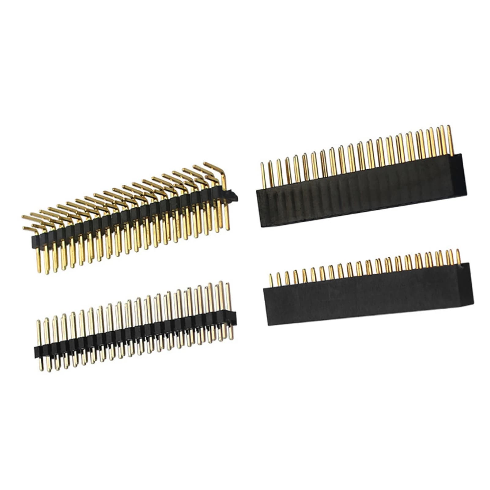 4 pieces 2x20 PIN extension card socket GPIO header for Raspberry Pi Zero/Zero female header