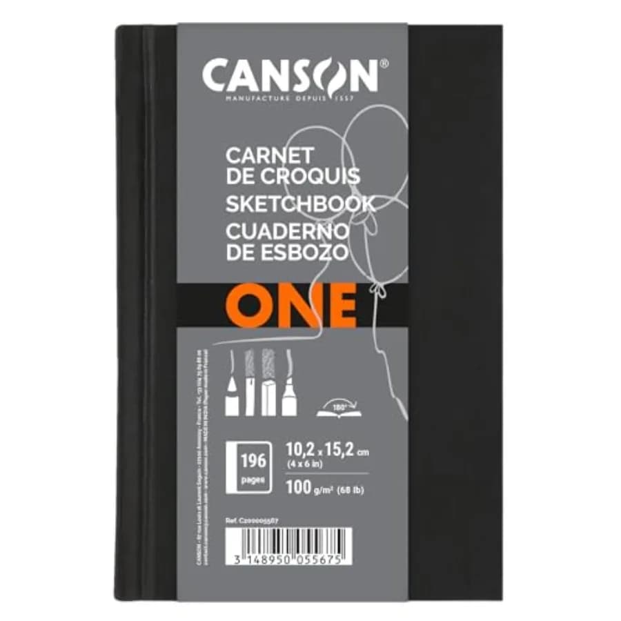 ONE Art Sketch Book,,Hardbound, 100 Sheets 200005567