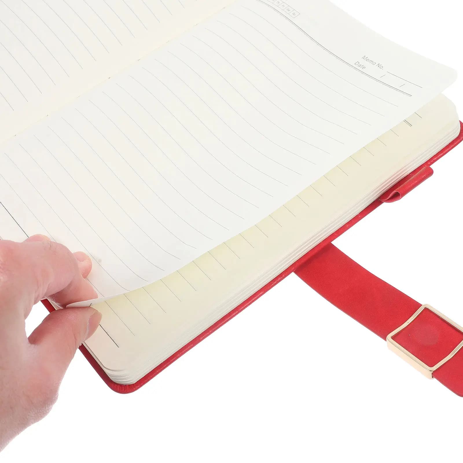 Quaderno rinforzato con fibbia in stile cinese, agenda giornaliera, blocco note per studenti, articoli per ufficio, libro per la registrazione degli orari